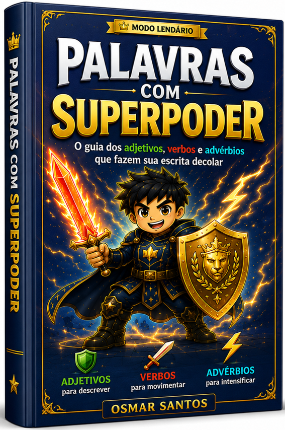 Capa do material Palavras com Superpoder